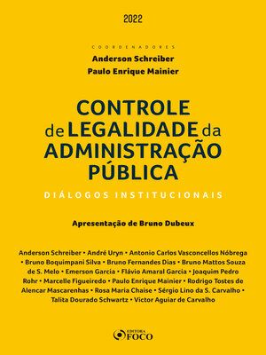 cover image of Controle de legalidade da administração pública